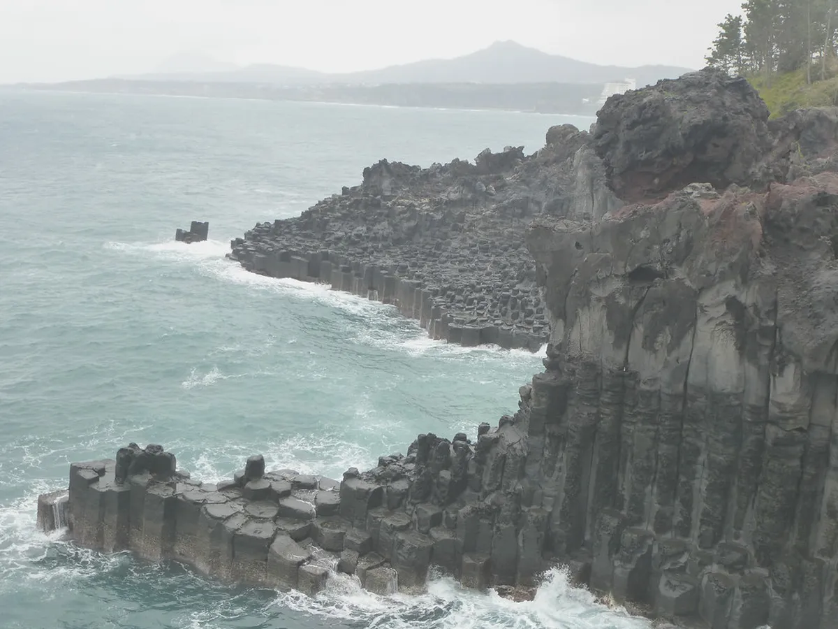 Jusangjeolli Cliff in Seogwipo