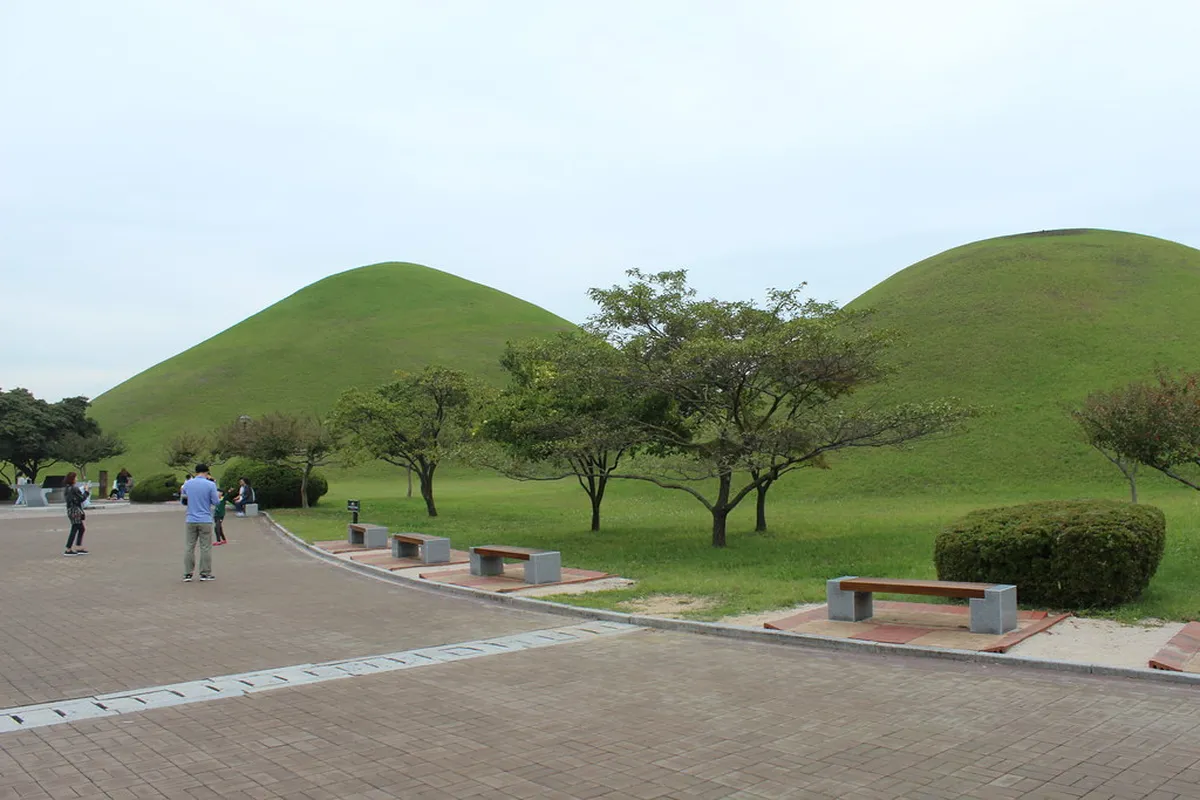 Tumuli Park in Gyeongju