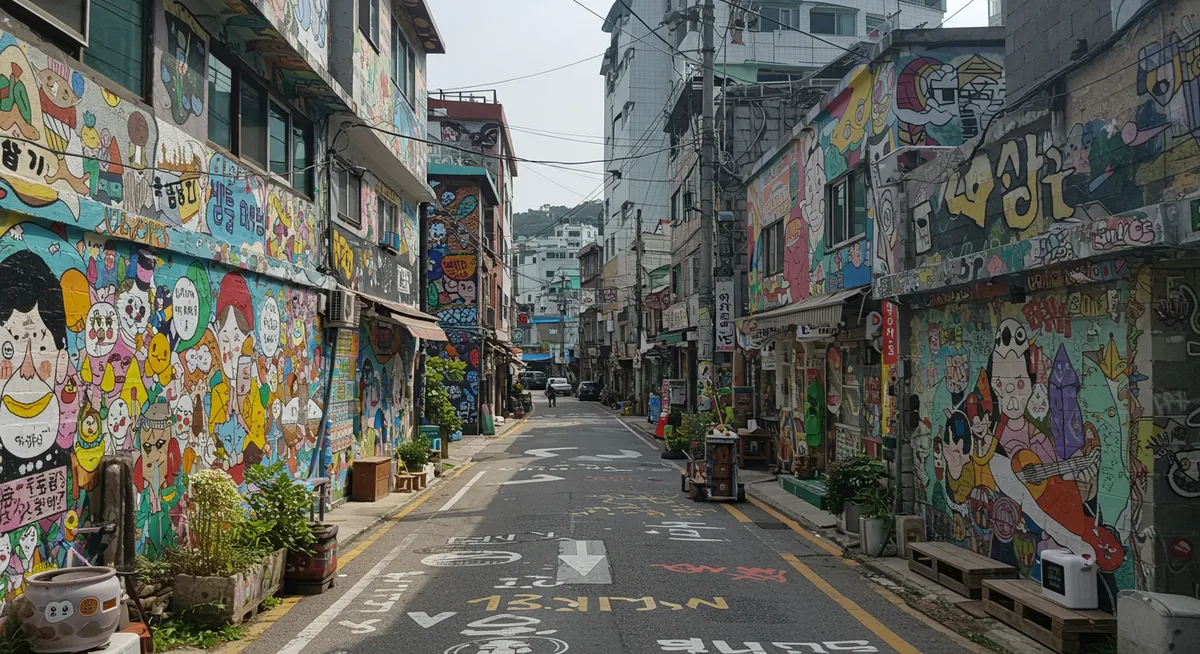 street art & creative spaces in busan